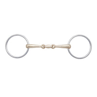 2424 Non-Stocking Loose Ring Snaffle Bit