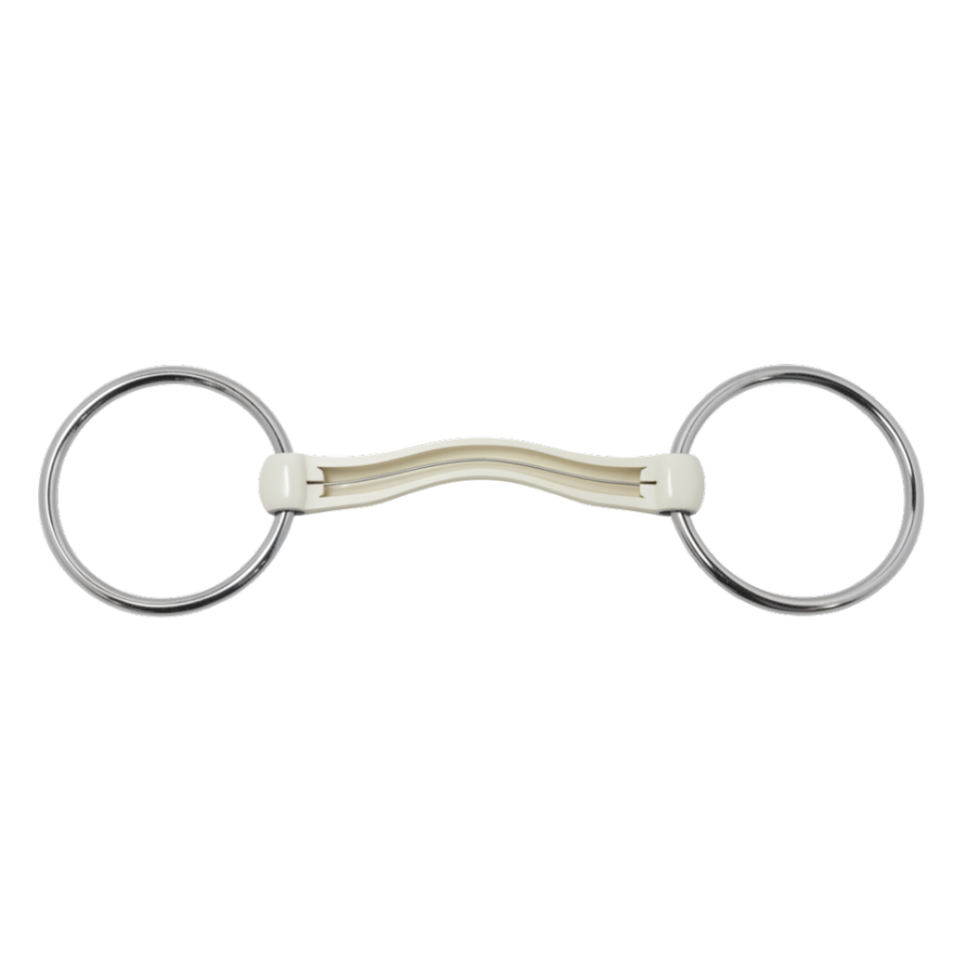 1301 Fine Line Flex Loose Ring Snaffle Bit