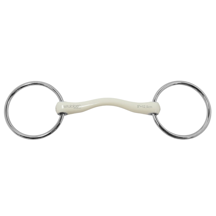 1301 Fine Line Flex Loose Ring Snaffle Bit