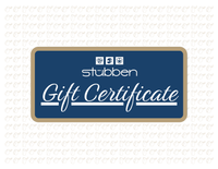 Stübben Gift Certificate