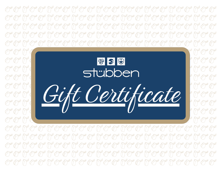 Stübben Gift Certificate
