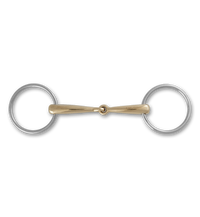 2226 STEELtec Loose Ring Snaffle Bit