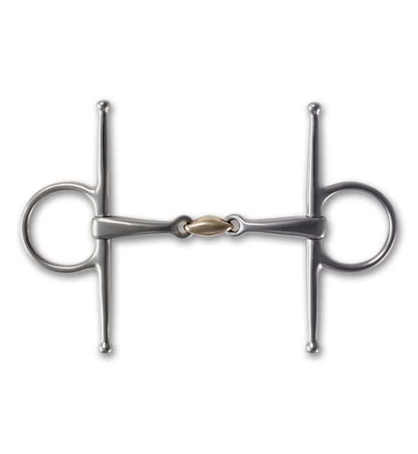 2270 STEELtec Full Cheek Snaffle Bit