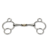2280 STEELtec 3-Ring Gag Bit
