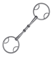 2481 STEELtec EZ Control 4 in 1 Loose Ring Snaffle Bit