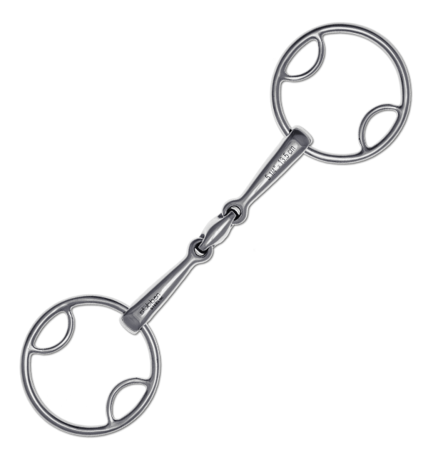 2481 STEELtec EZ Control 4 in 1 Loose Ring Snaffle